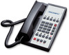 Teledex Diamond L2-10E 2 Line Guest Room Telephone Black DIA672591