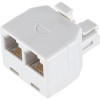 Telephone Splitter "T" Duplex Adapter