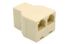 Telephone Splitter "T" Adapter 3 Jacks