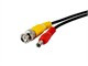 50' CCTV Video and Power Cable BNC 2.1mm 