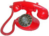 Alexis 1922 Decorator Phone RED