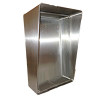 Outdoor Open Style Telephone Enclosure Stainless Steel 331-HOB-S