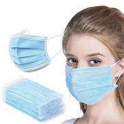 3-Ply Disposable Face Masks FDA & CE Certified