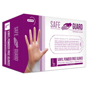 Vinyl Disposable Gloves Non-Powdered 100/Box Medium Latex Free 
