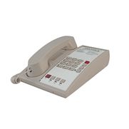 Teledex D200L2E Hotel 10 Programmable Guest Service Keys Phone Ash