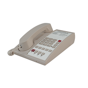 Teledex D200L25E Hotel 5 Programmable Guest Service Keys Phone Ash