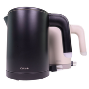 K-608 Electric Kettle Retractable Cord Black or Grey