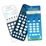 100 Telematrix 3100 3300 9600 Custom Paper Face Plate Printing 