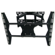 Dual Arm Articulating Tilt Swivel TV Mount for 42-63in Displays