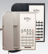 Scitec Aegis-5S-09 Single Line Speakerphone Hotel Phone 5 Button Black 98052