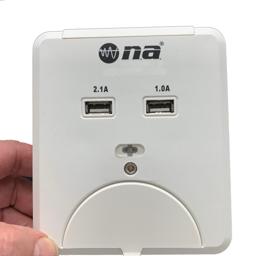 6 Way Rotating USB Charger 450 Joules Surge Protector 15A 125V 1875W