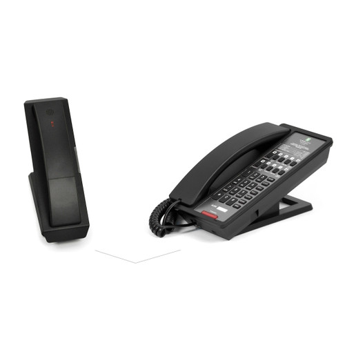 Neo C2 Single Line Corded Analog Speakerphone with DECT Cordless Handset Guest Room