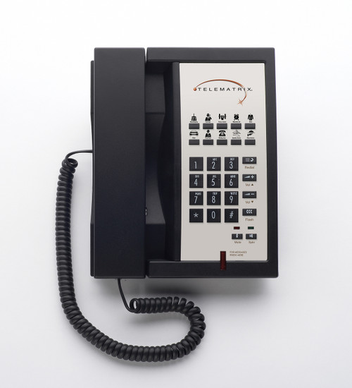 Telematrix 3300MWD Single Line Speakerphone 10 Button Black 333391