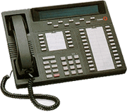 8434DX Avaya Display Feature Phone Black