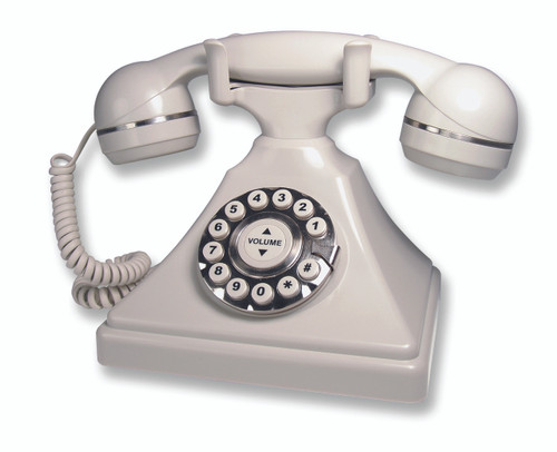 Telematrix Retro 1930 Desk Phone Antique Ash 26009