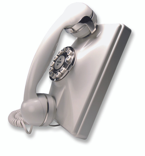 Telematrix Retro 1930 Wall Phone Antigue Ash 29009
