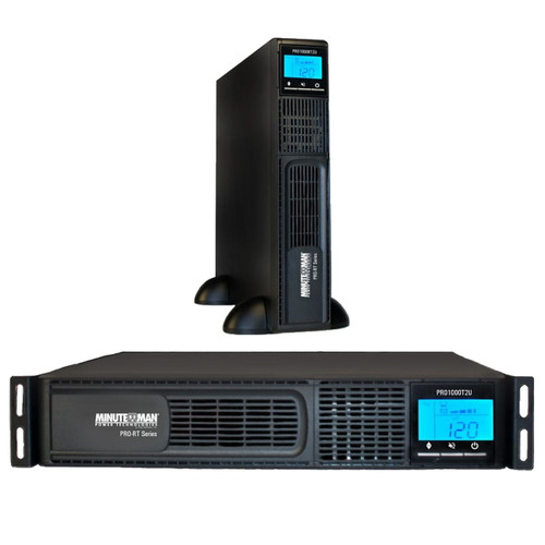 PRO1000RT 1000VA Rack Tower Wallmount UPS 8 Outlets