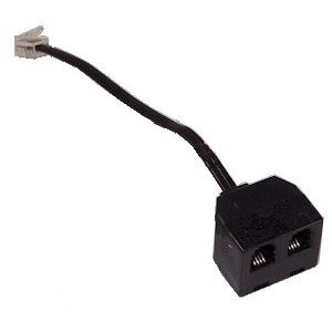 Telephone Training Adapter Y Splitter for Corded Handset