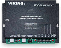 DVA-TNT Digital Time and Temperature Announcer with Temperature Sensor