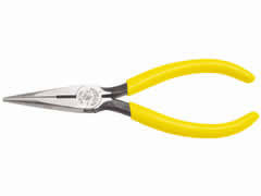 7" Standard Long-Nose Pliers - Side-Cutting D203-7