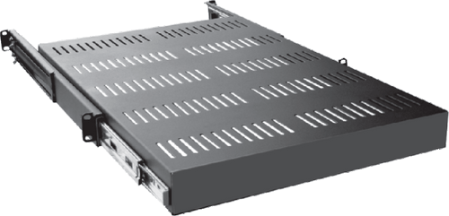 Slide-Out High Load Capacity 4 Post Shelf