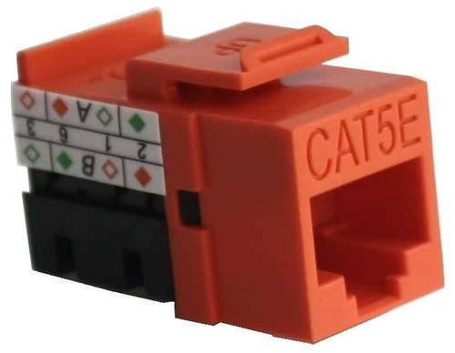 MIG Premier Keystone Category 5E Data Jack Cat5e