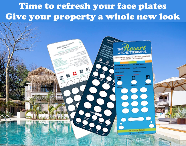 Refresh your Guestroom Face Plates