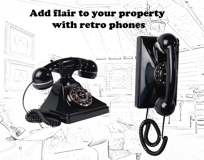 Hotel Retro Style Desginer  Guestroom Telephones