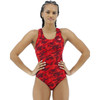 TYR Women's Camo Maxfit Swimsuit - Red