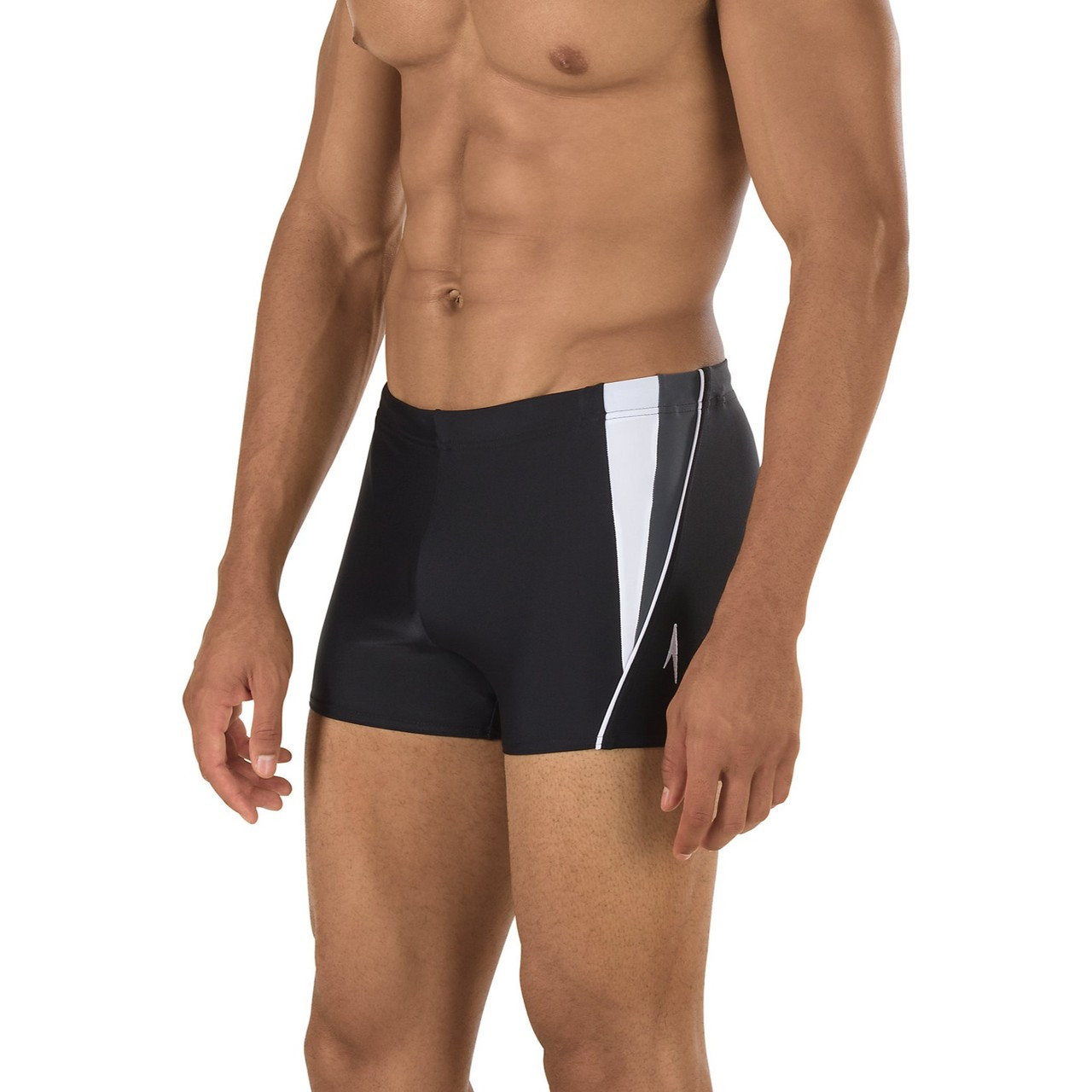 zelf Strippen deur Speedo Men's Fitness Splice Square Leg Swimsuit