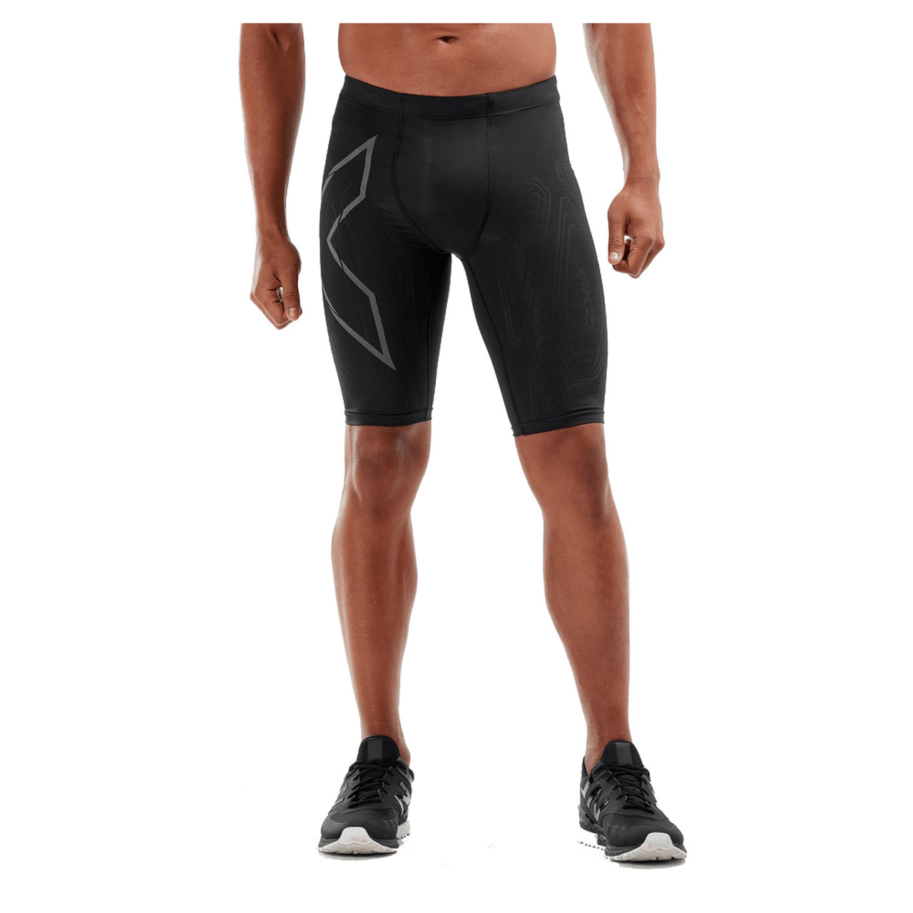 2XU MCS RUN COMPRESSION shortsランニング Sサイズ 2XU Men's MCS Run Compression Shorts