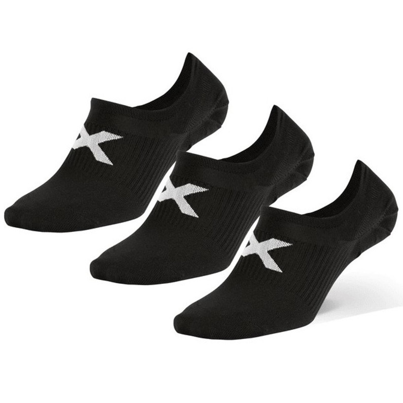 Chaussettes de Tennis Babolat Invisible White White (lot de 3
