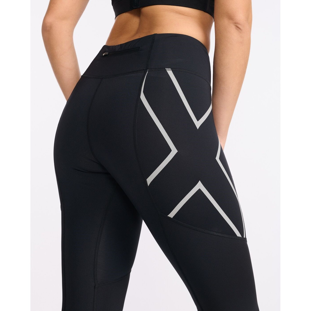 陸上用パンツ 2XU Aero Vent Compression Tights 2XU Aero Vent Mid-Rise Compression Tights - MyTriathlon