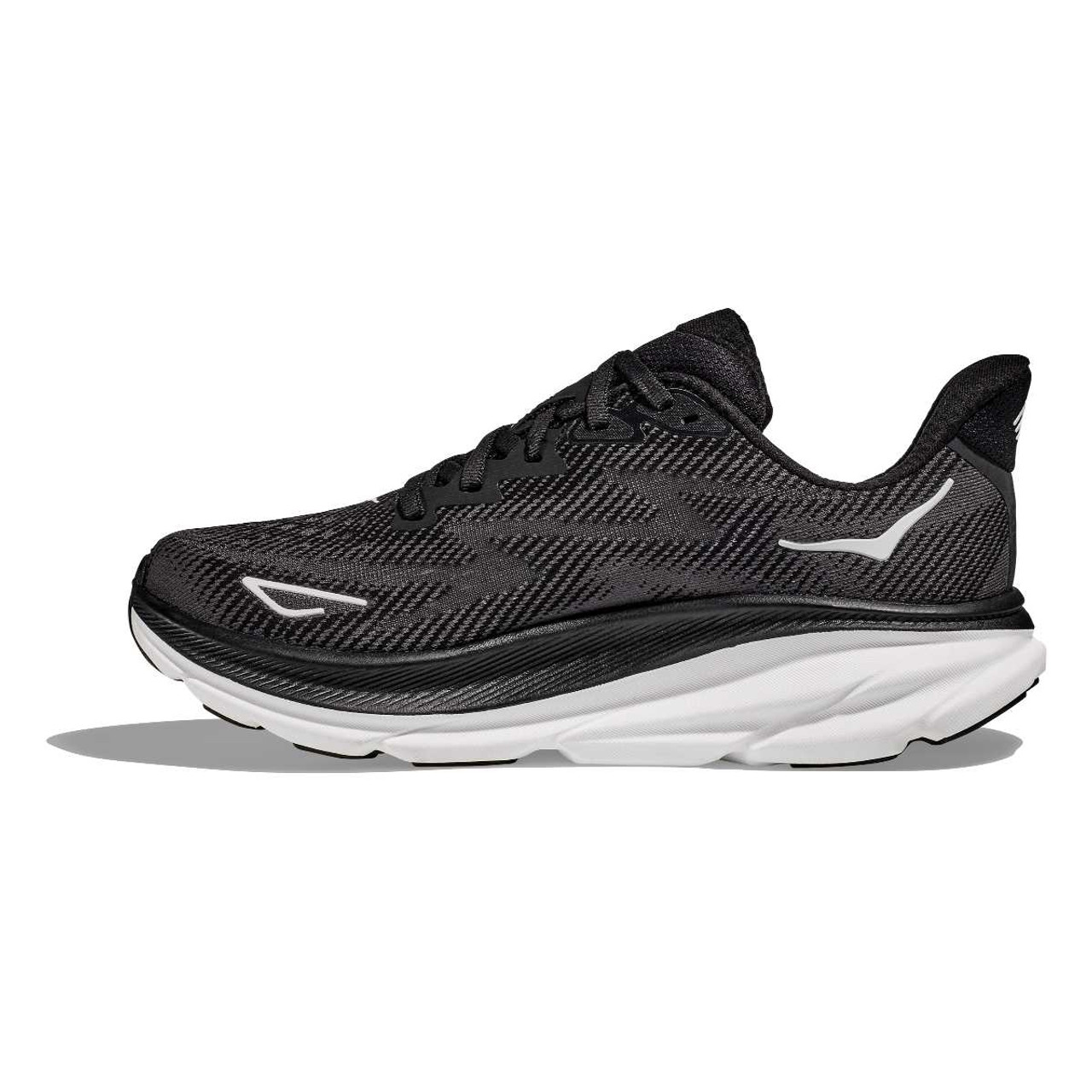HOKA CLIFTON 9 ブラック26.5cm Hoka Men's Clifton 9 Sneaker, Black/Black, Mesh Upper