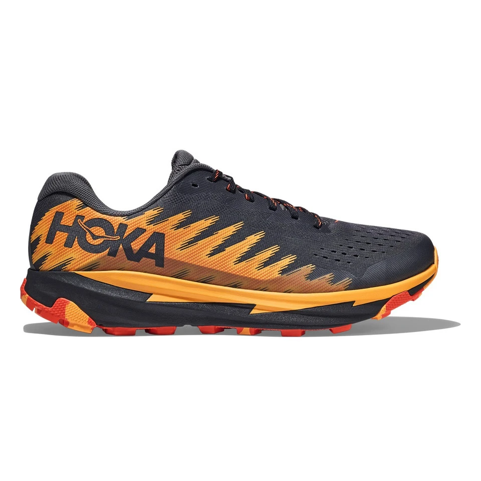 Mens Size 12.5 (D) Hoka One One Torrent 3 Shoes Solar Flare Trail Running Mens Hoka Torrent 3 | Lightweight Cushion Trail Running Shoe  main image 4
