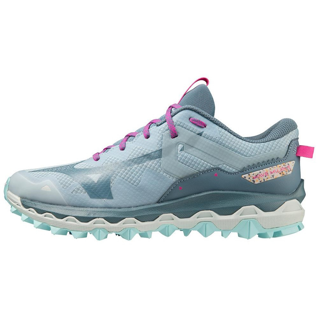 Mizuno Wave Sky 4 Women's Running Shoe - Phantom/Castlerock/Scuba Blue |  The Running Outlet