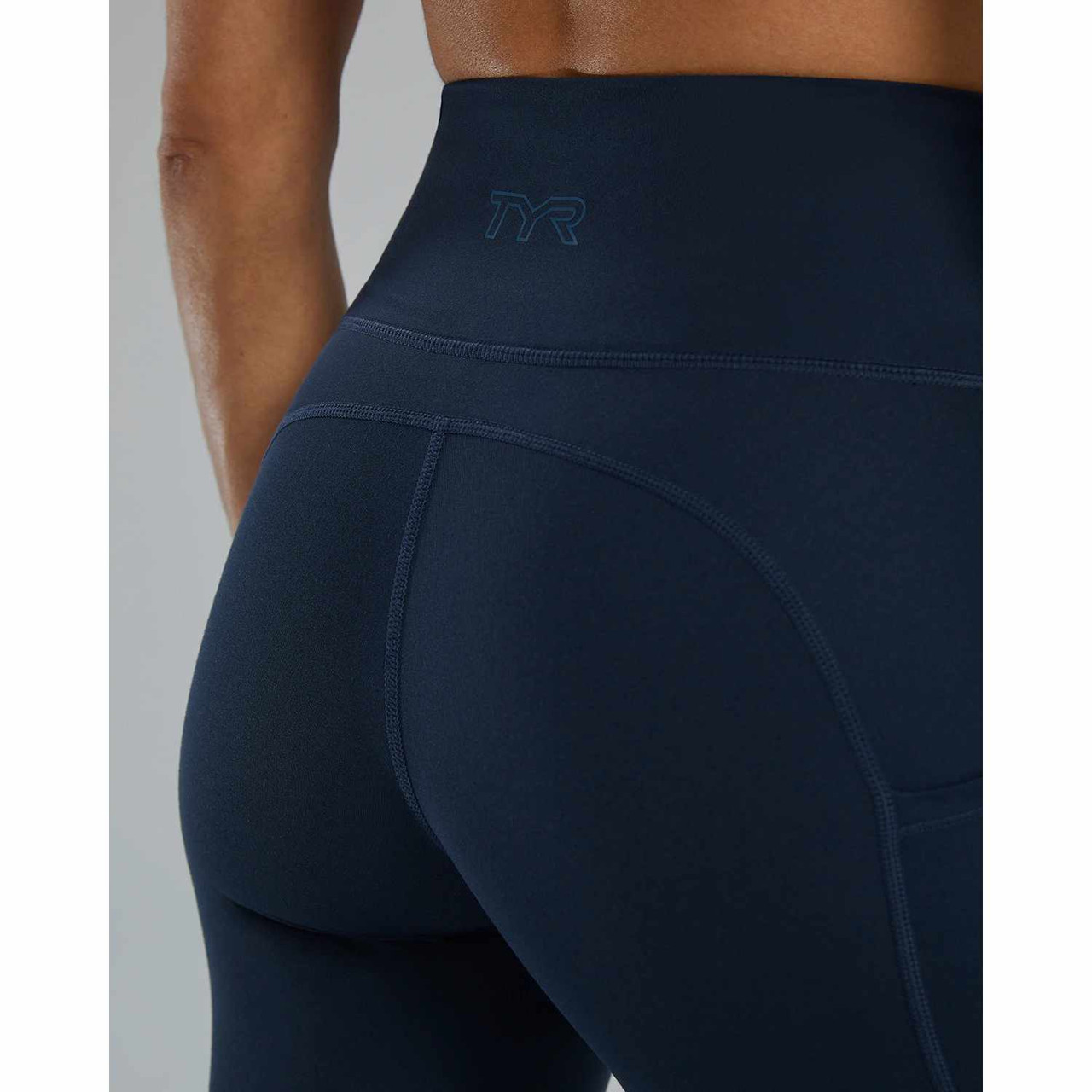 TYR Women's Base Kinetic High-Rise Legging with Pocket - 2026