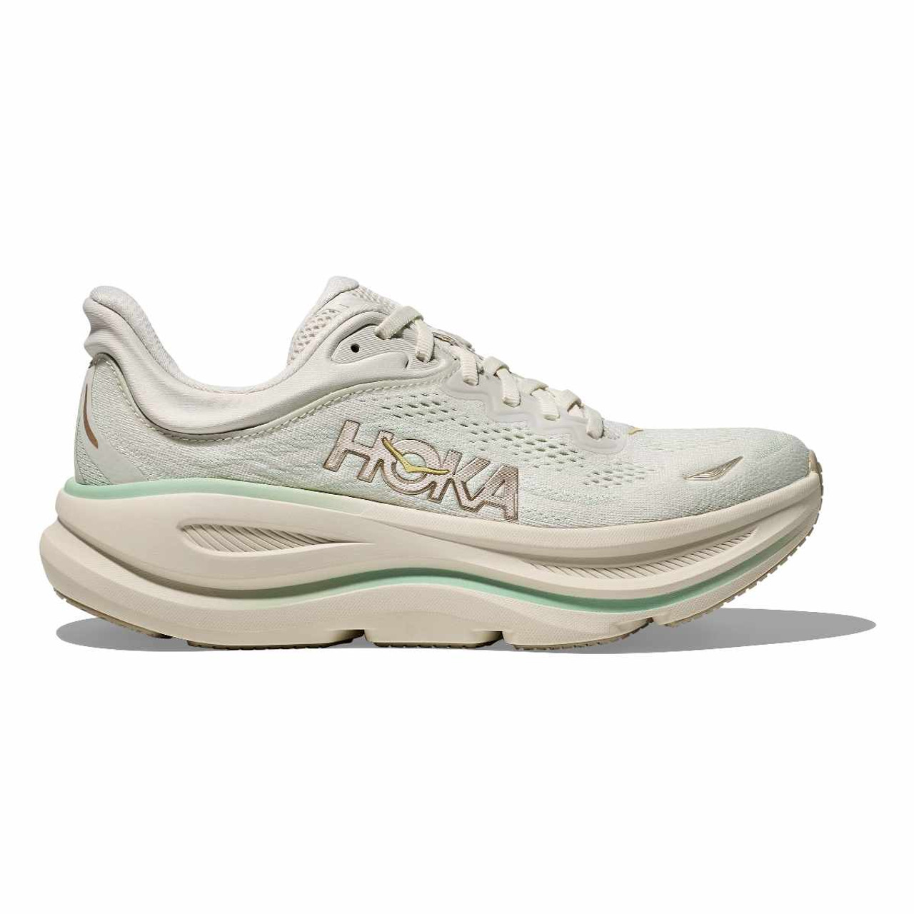 スニーカー HOKA FW25 White mesh Bondi 9 sneakers (1162011 WWH) Bondi 9 Men's Cushioned Road Running Shoe | HOKA®