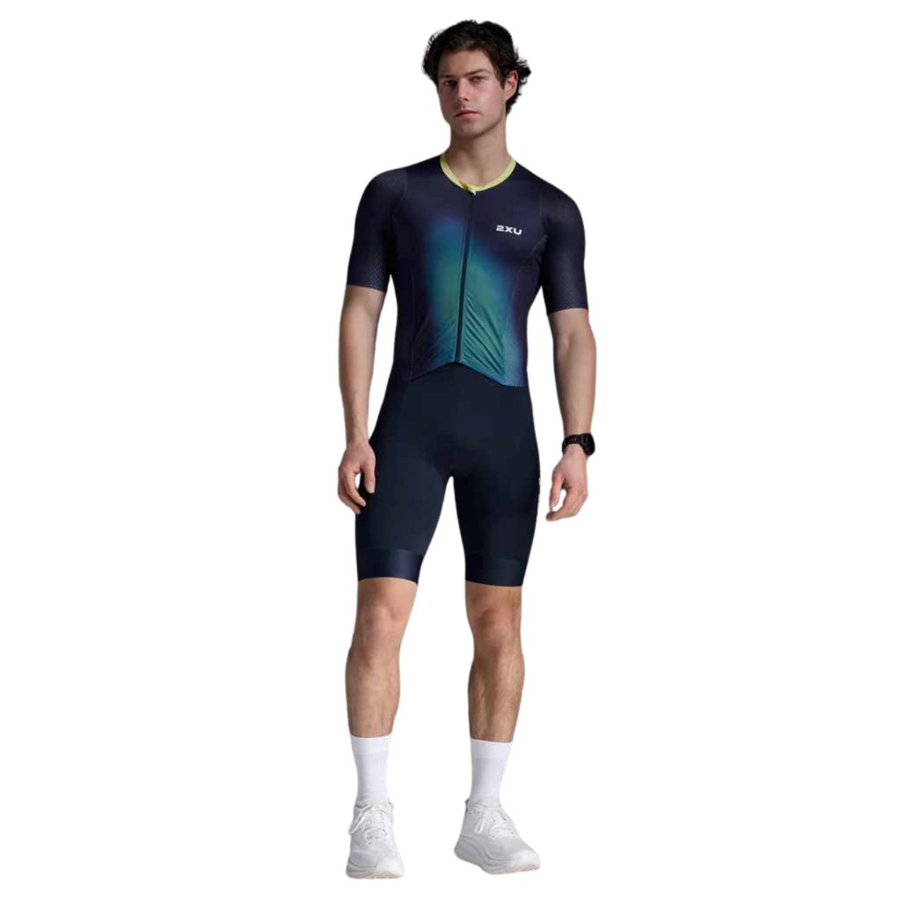 2XU Men's Aero Hex Sleeved Tri Suit - 2026