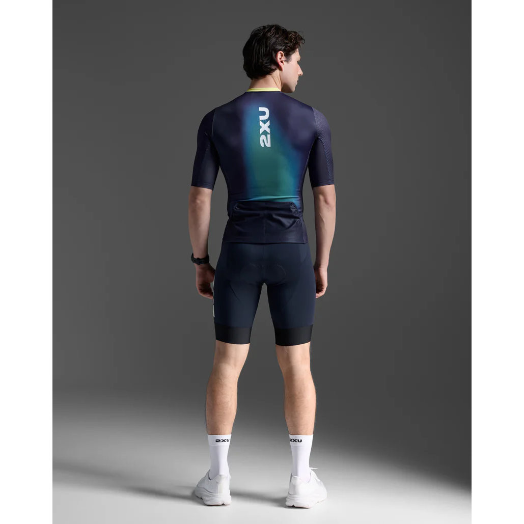 2XU Men's Aero Hex Sleeved Tri Top - 2026