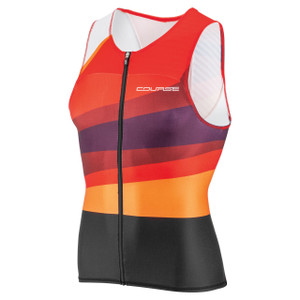Louis Garneau Men's Tri Course Sleeveless Tri Top Louis Garneau Men's Tri Course Sleeveless Tri Top