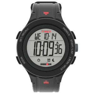 Timex Ironman Classic 10+ 43mm Resin Strap Heart Rate Watch