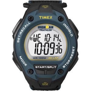 Timex Ironman Classic 10+ 43mm Resin Strap Heart Rate Watch