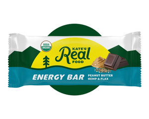 Kate's Real Food Peanut Butter Hemp & Flax Energy Bar