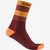 Vivid Orange - Deep Bordeaux