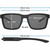 Matte Black - Smoke Bright Blue Mirror