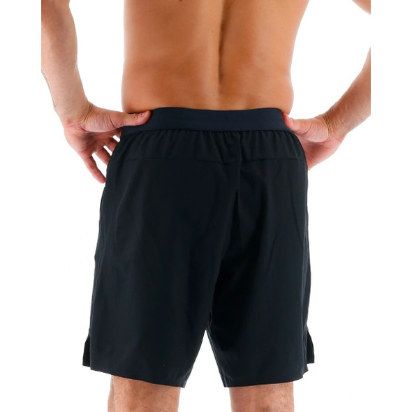 TYR Men's Solid Unbroken Lined 9" Short - Back