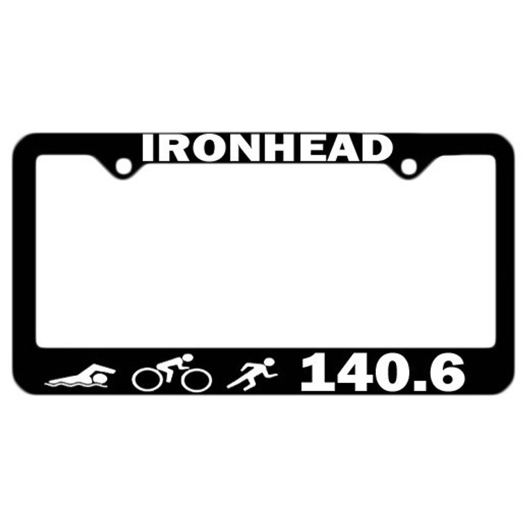 Triathlon License Plate Frames