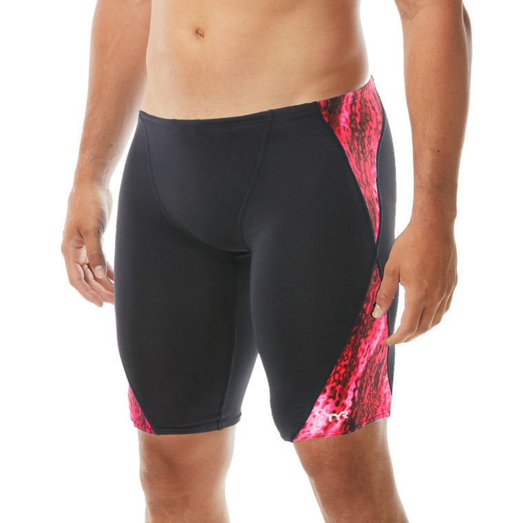 TYR Men's Pytha Blade Swim Jammer - Red