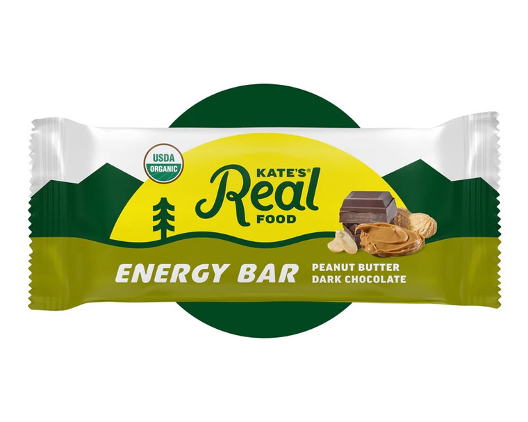 Kate's Real Food Peanut Butter Dark Chocolate Energy Bar